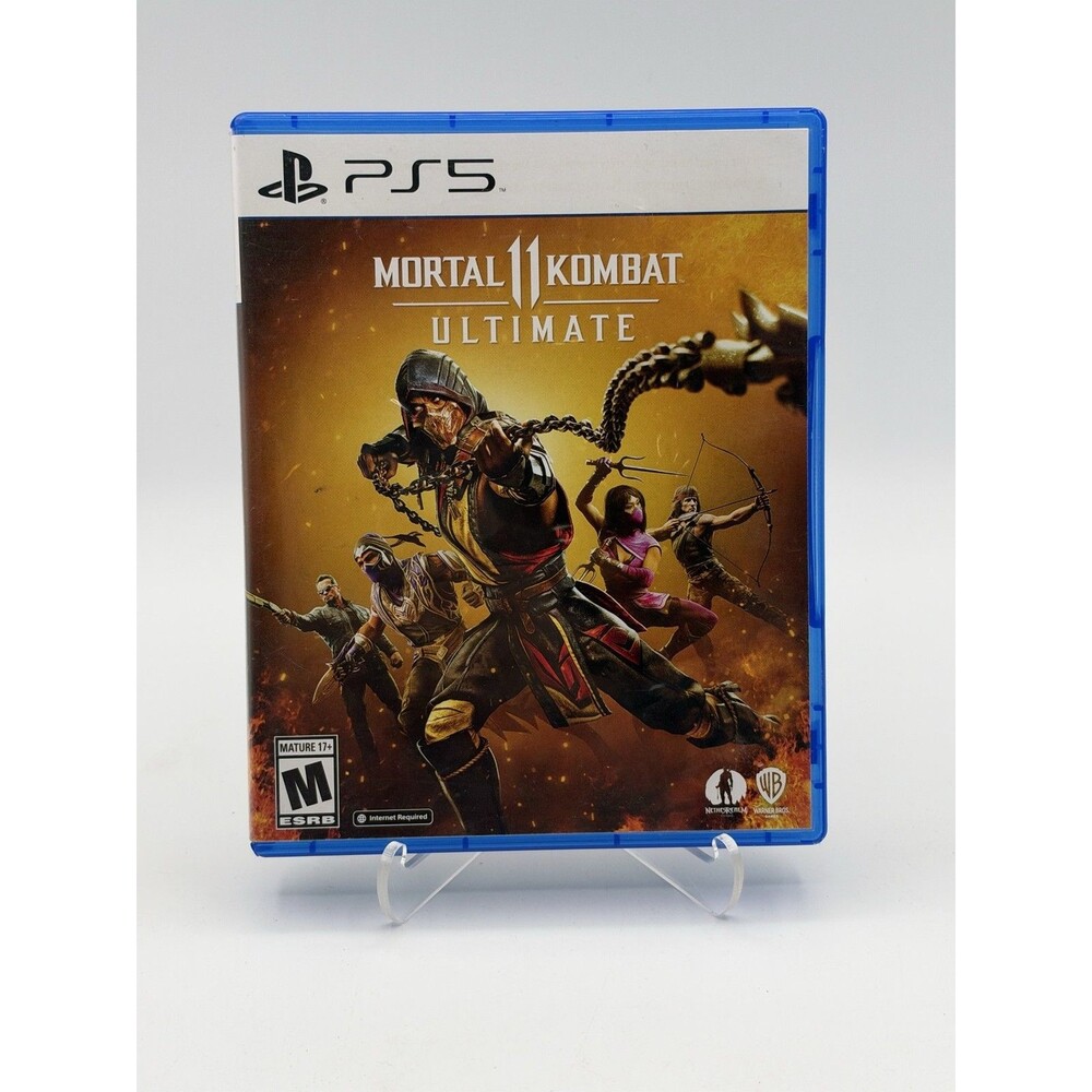 Mortal Kombat 11 Ultimate Sony PlayStation 5 PS5 Game M 2020 WB Fighting NTSC